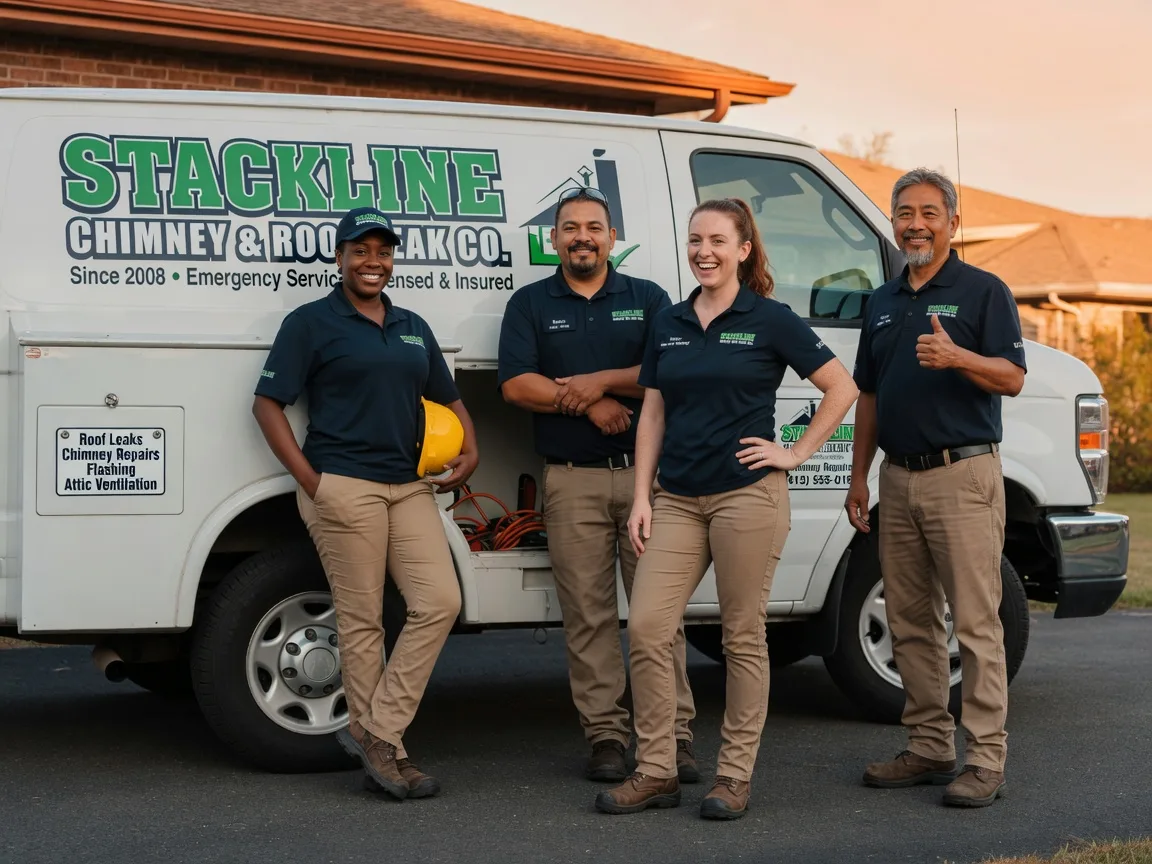 Chimney flashing repair company in Monroeton, PA